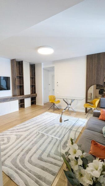 One Herastrau Park, Francez, Prima Inchiriere 2 camere 64 mp, Centrala, AC