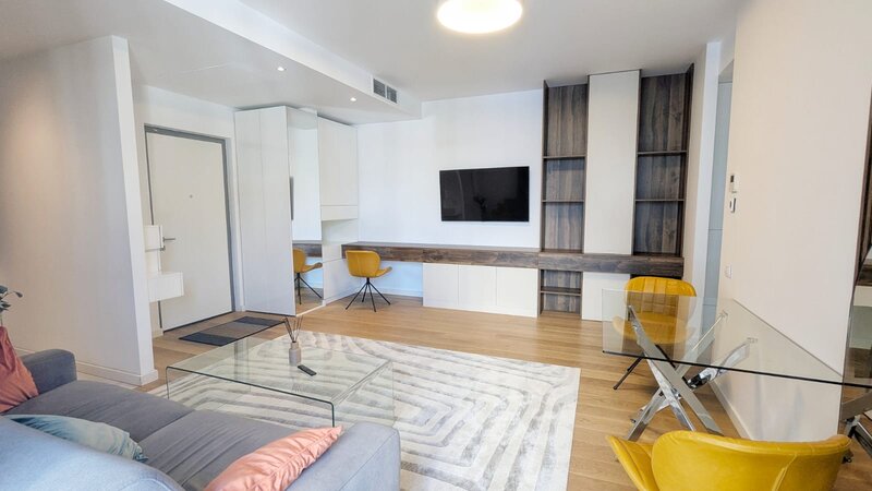 One Herastrau Park, Francez, Prima Inchiriere 2 camere 64 mp, Centrala, AC